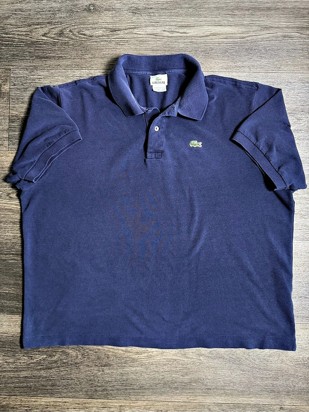 Lacoste Original L.12.12 Classic Fit Polo Shirt Blue Size 8 (US 3X)